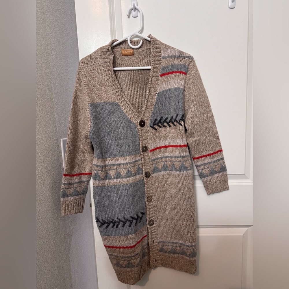 POL Cozy Long Knit Cardigan